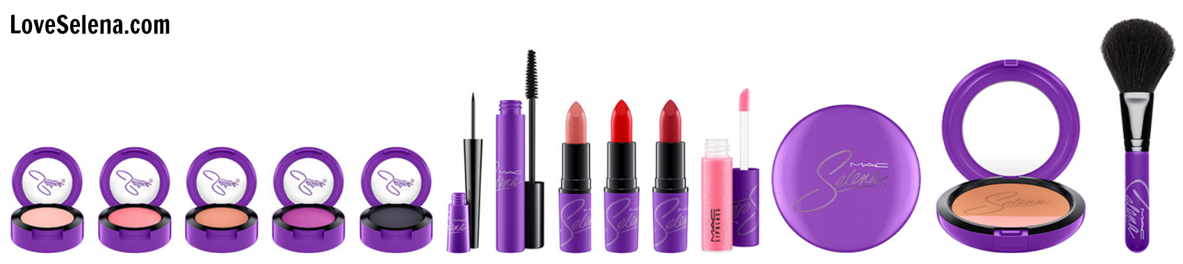 Selena deals mac collection